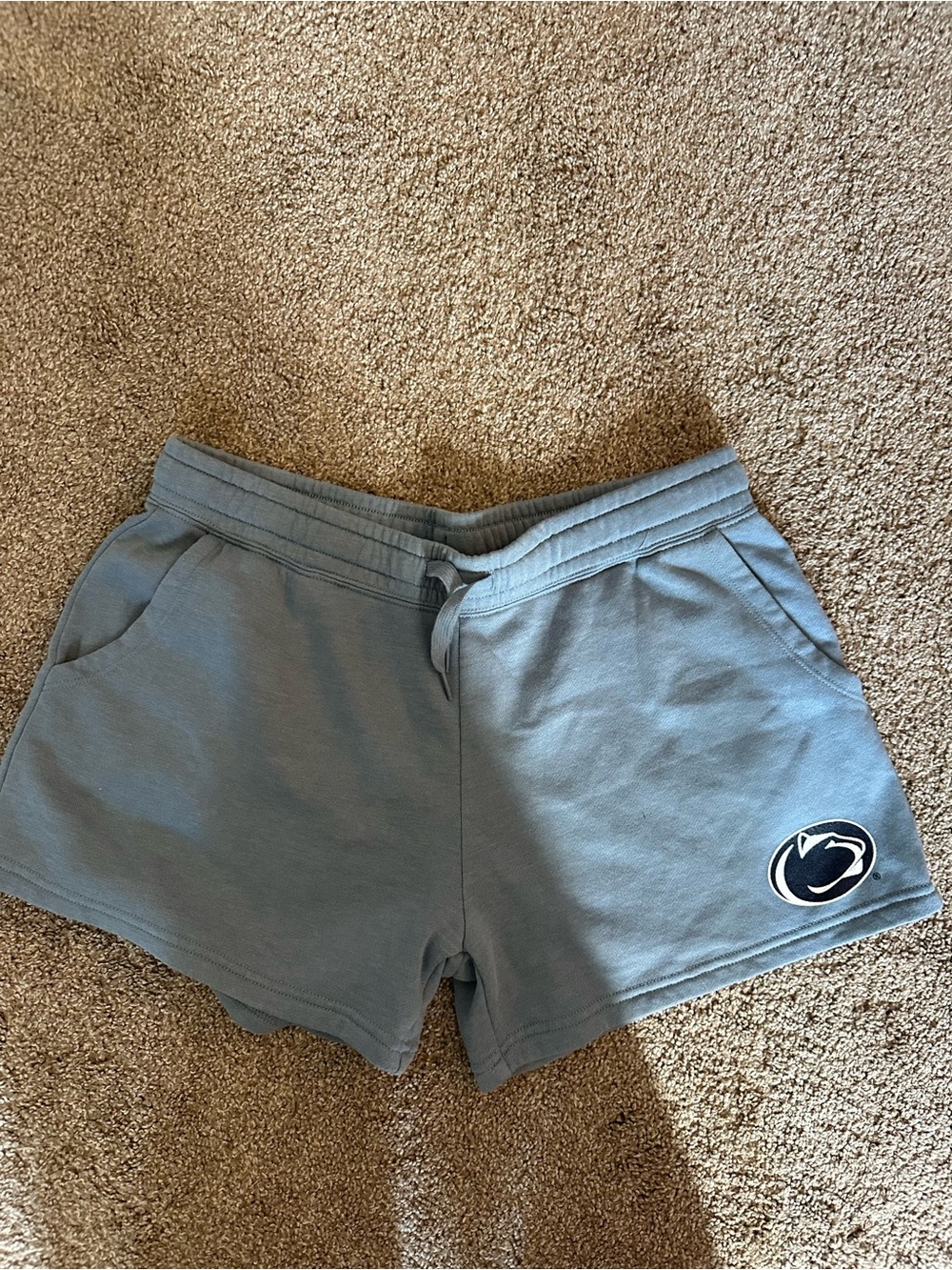 Women's Light Blue Lounge Shorts